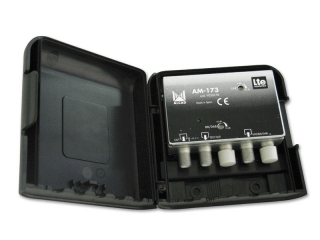 Alcad AM-173 zesilovač 1 vstup, BIII/ DAB/ UHF, LTE kompatibilní